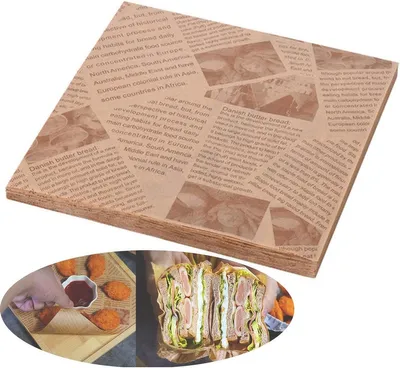 Backpapier, Hauptbild