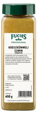 Produktbild von Fuchs Professional Cumin gemahlen erdig süß bitter scharf 450g