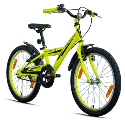 Produktbild von 20 Zoll Kinderfahrrad Jungen Rad Jungen Fahrrad Rücktrittbremse Gelb NEU-080