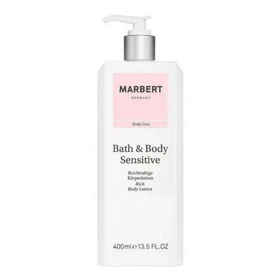 Obrázok produktu pre MARBERT Bath & Body Sensitive, Mlieko, Ženy, Výživný, Upokojujúci, Univerzálne, 400 ml, Flakón s pumpičkou