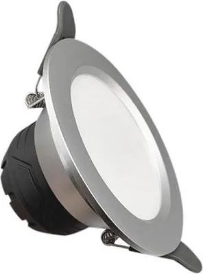 Produktbild von LED-Einbaustrahler 6 W rund SILBER – Neutralweiß 4000 K – 5500 K