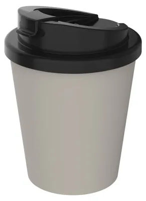 Immagine prodotto di Tazza da caffè biologica "Premium Deluxe" - Tazza termica in bioplastica senza BPA con chiusura a 2 componenti - Tazza isolata da 250 ml  Germany - Albicocca
