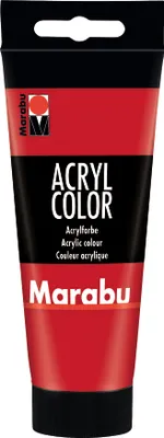 Produktbild von Marabu Acrylfarbe Acryl Color 100 ml kirschrot 031