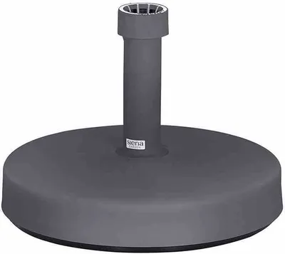 Image de SIENA GARDEN Porte-parapluies Fill Foot 25kg, anthracite