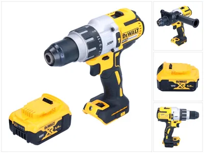 Produktbild von DeWalt DCD 996 N Akku Schlagbohrschrauber 18 V 95 Nm Brushless + 1x Akku 5,0 Ah - ohne Ladegerät