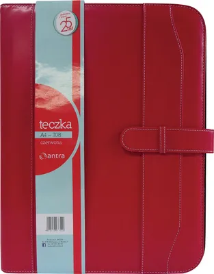 Obrázek produktu pro Antra Složka A4 718 – červená s organizérem