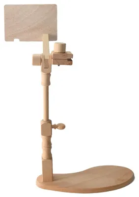 Stickrahmenhalter aus Holz, verstellbar, 360° drehbar, 29x44,5 cm