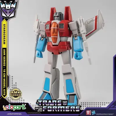 Immagine prodotto di Yolopark Transformers Generazione Uno Starscream Serie Amk Plastica Modello Kit 19 Cm Figur Taglia Unica