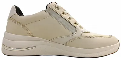 Imagen del producto de Zapatos deportivos de cordones para mujer Tamaris, color beige, estilo casual