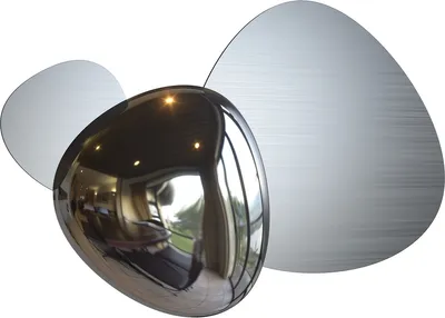 Produktbild von Maytoni Wandleuchte Jack-stone LED incl. Nickel aus Edelstahl 200 Lumen 8W für Küche, Schlafzimmer, Wohnzimmer, Esszimmer, Lobby