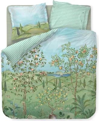 Produktbild von Pip Studio Bettwäsche La Campagna Green 200 cm x 200 cm