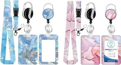Produktbild von ID-Cardhalter und Schlüsselband Set, 2-teilig, verstellbar, für Schüler und Angestellte