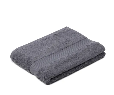 Produktbild von sleepling - liebling Duschtuch, 100% hochwertige Baumwolle, mit Schlaufe, 70 x 140 cm, waschbar & trocknergeeignet, formstabil, weich, Anthrazit