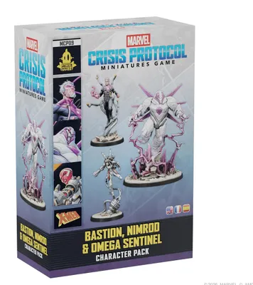 Produktbild von Marvel Crisis Protocol Bastion, Nimrod & Omega - Miniaturenspiel erweierung - EN/ES/FR
