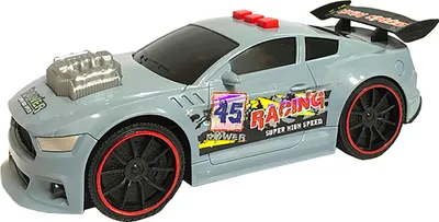 Image de Voiture de course avec effets 21 cm