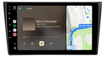 Obrázok produktu pre Android rádio vhodné pre Honda CR-V 2007-2011 CarPlay Android Auto Navi Bluetooth DAB+ zadná kamera 9 palcov 64 GB