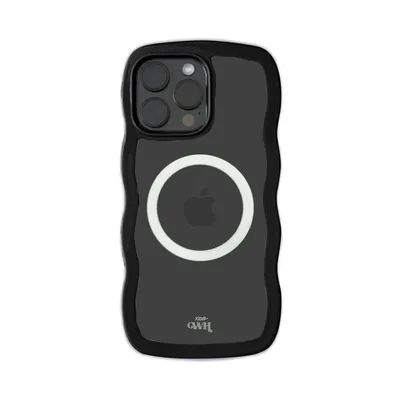 Produktbild von Wavy Hülle MagSafe Black  - Kompatibel mit iPhone 14 Pro Max