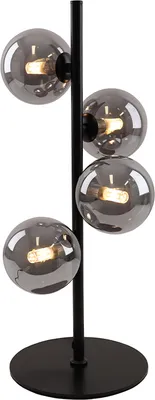 Produktbild von Olucia - REMO - Tischlampe - Grau / Schwarz - 4 Watt