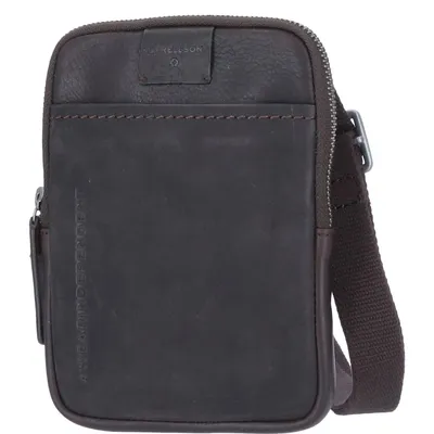 Image de Strellson Sac à bandoulière en cuir S Brick Lane Brian noir