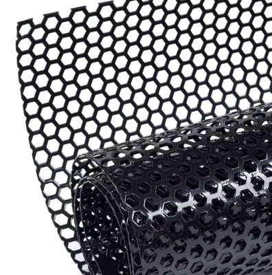 Produktbild von Renn Gitter 100x33cm Schwarz Aluminium