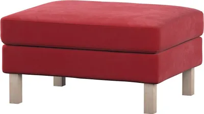 Produktbild von Dekoria Bezug für Karlstad Hocker, rot, Husse, Karstadt Hocker