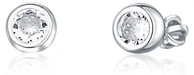 Immagine prodotto di Orecchini in argento con zirconi SVLE1517XH2BI - Diametro: 0,7 cm
