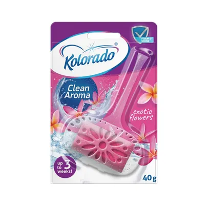 Obrázok produktu pre Kolorado WC blok Clean Aroma Exotické kvety 40g