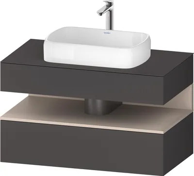 Produktbild von DURAVIT QA4731091490010 QTG KWTU WH Ek. 1000x550x600 Gt Mt. H