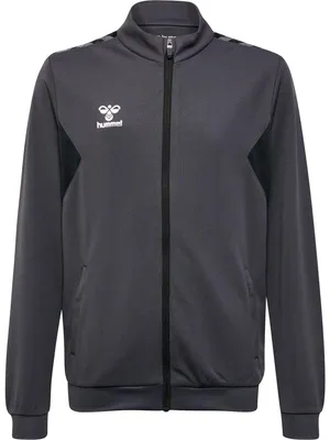 Produktbild von Hummel Hmlauthentic Poly Jacke Kinder asphalt Gr 128
