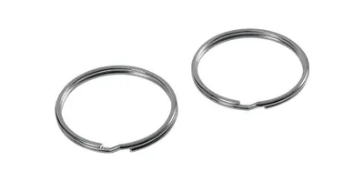 Image de Porte-clés ID 36 mm, diamètre extérieur 40 mm, finition satinée.