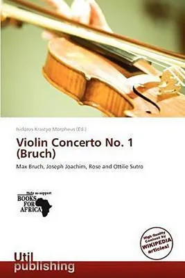 Produktbild von Violin Concerto No. 1 (Bruch)