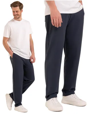 Immagine prodotto di Moraj | Pantaloni da jogging - Taglia XXL - Pantaloni da uomo blu scuro - Pantaloni in cotone - Pantaloni da allenamento in cotone