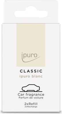 Image de Ipuro Classic Car Refill Blanc 2 x 9gr