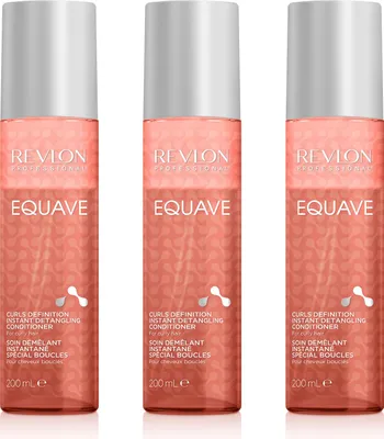 Produktbild von Equave Curls Definition Professional Bi Phase Detangling Conditioner 3x200 ml