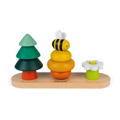 Produktbild von JANOD J08635, 1 Jahr(e), Holz, Mehrfarbig