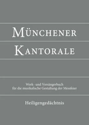 Obrázok produktu pre Münchener Kantorale: Heiligengedächtnis (Band H). Werkbuch