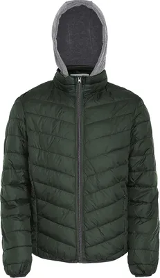 Produktbild von rovic herren leichte steppjacke - armeegrün, XL