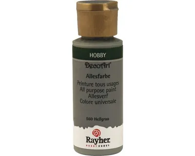 Obrázok produktu pre Matná univerzálna akrylová farba 59 ml - svetlosivá
