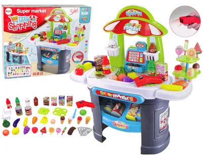 Image de Set de supermarché avec accessoires