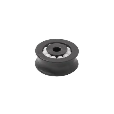 Produktbild von Seilrolle Kugellager 8 mm, Kunststoff Rolle 27 x 11 mm, ø Bohrung 6 mm