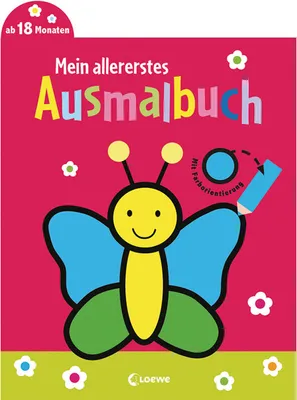 Produktbild von Mein allererstes Ausmalbuch (Schmetterling)