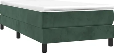 Obrázok produktu pre vidaXL Box spring posteľný rám tmavozelený 80x200 cm zamat