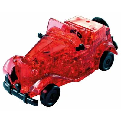 Produktbild von HCM KINZEL 3D Kristallpuzzle Veteran Rot 53 Teile