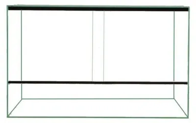 Productafbeelding van Terrarium 60 x 40 x 40CM glazen verblijf voor kleine reptielen en amfibieën