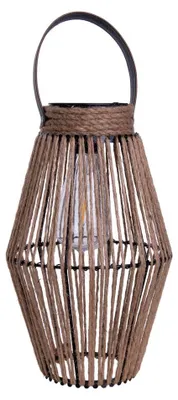 Zdjęcie produktu dla Lampa solarna LED, latarnia, metalowa tkanina, IP44, wys. 30 cm