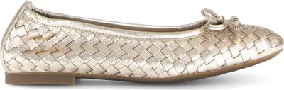 Produktbild von Gabor 4.145.62_8, Ballerina in Gold für Damen, Größe 37