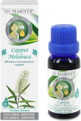 Immagine prodotto di Marnys Cajeput Olio essenziale alimentare, cartone 15