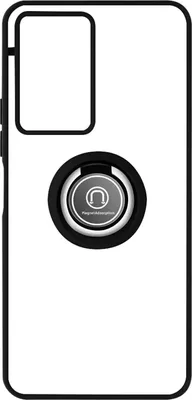 Produktbild von Avizar, Hybrid-Handyhülle mit Ring-Halterung für Vivo Y76 5G, Schwarz