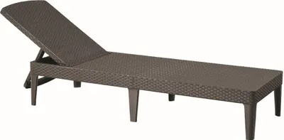 Image de Keter Garden Lounger Chaise de plage pliante Beige
