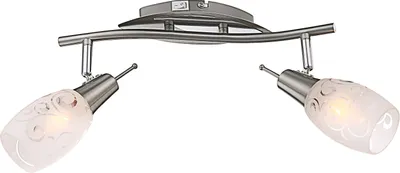 Produktbild von Globo Lighting Strahler Metall verchromt, 2x E14